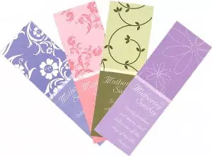 Mothering Sunday Bookmarks Pack of 36
