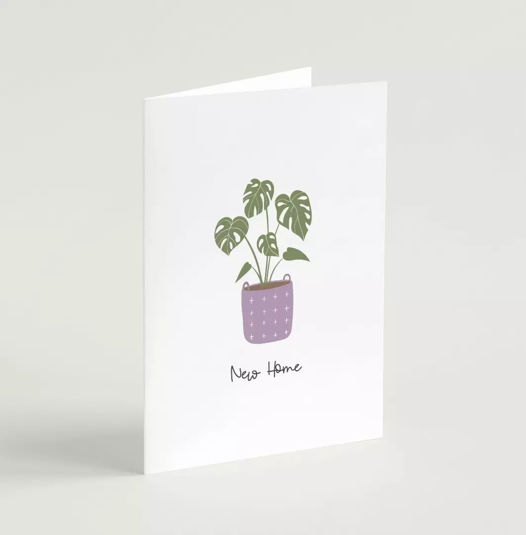 New Home (House Jungle) - Greeting Card