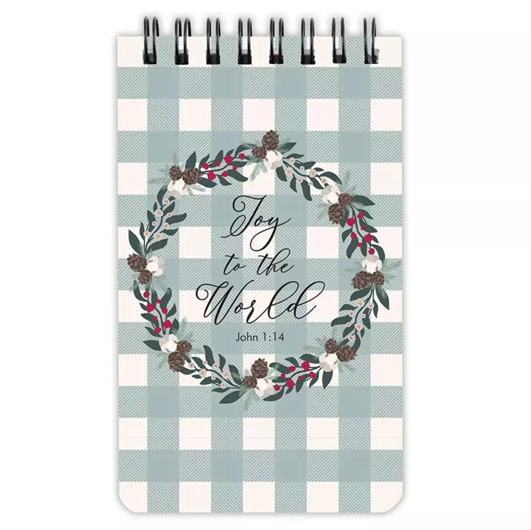Joy to the World Spiral Notepad