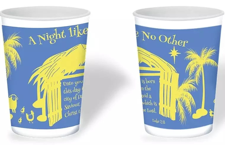A Night Like No Other Plastic Tumbler