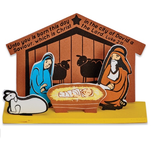 Build Your Own Nativity Foam Activity Kit Eden.co.uk