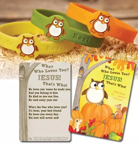 Who Loves You Bracelet with Encouragement Card