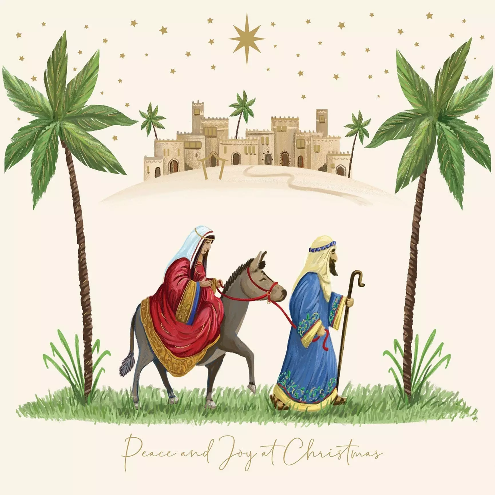 Peace & Joy (Pack of 10) Charity Christmas Cards