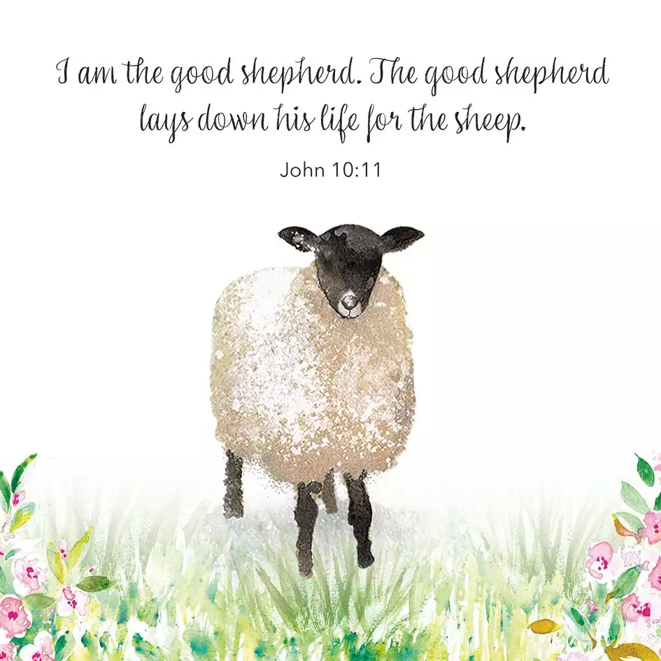 Easter Lamb Charity Easter Cards (Pack of 4)