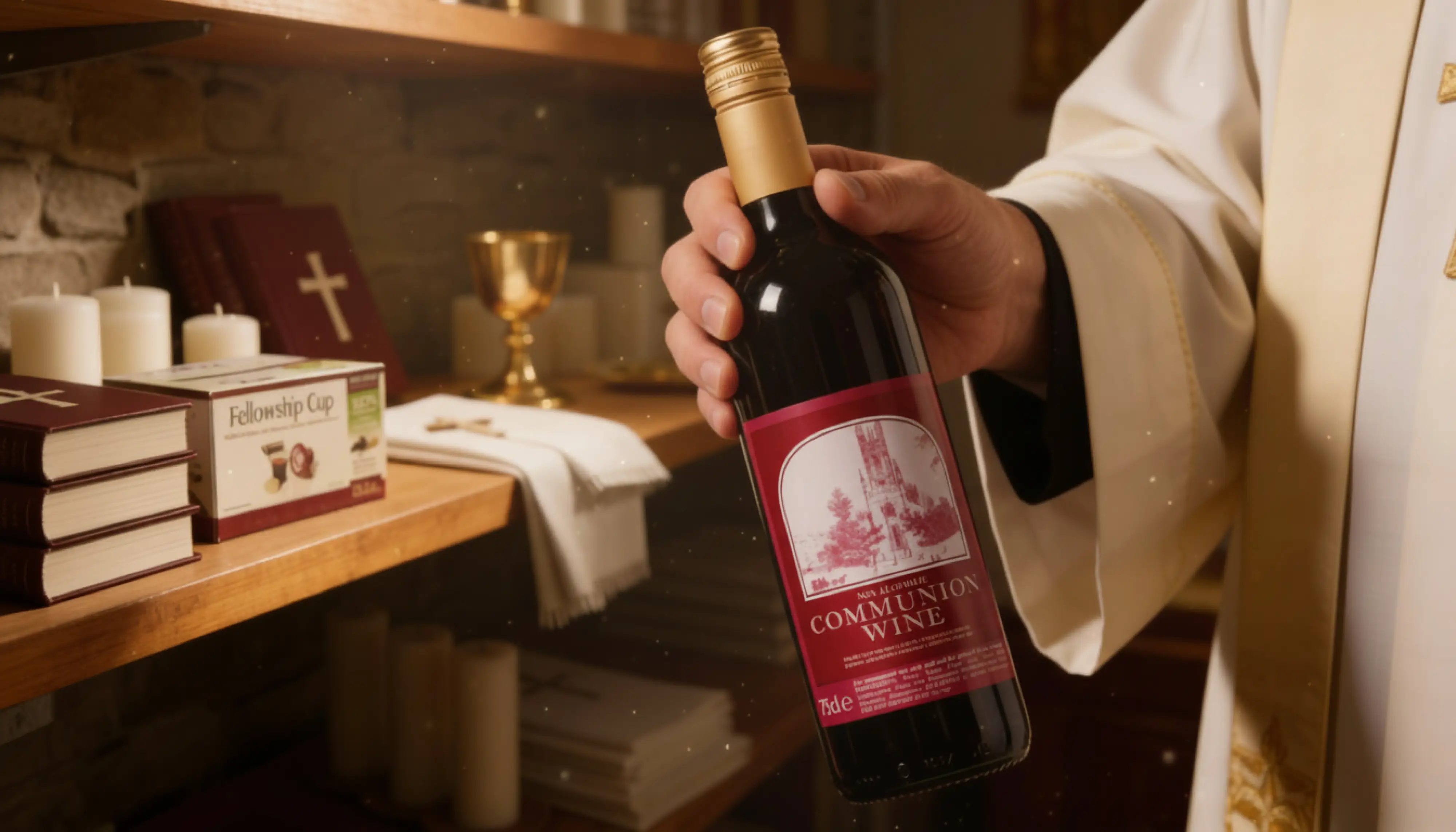 Grace Non Alcoholic Communion Wine (6 Bottles) | Grace Church Supplies