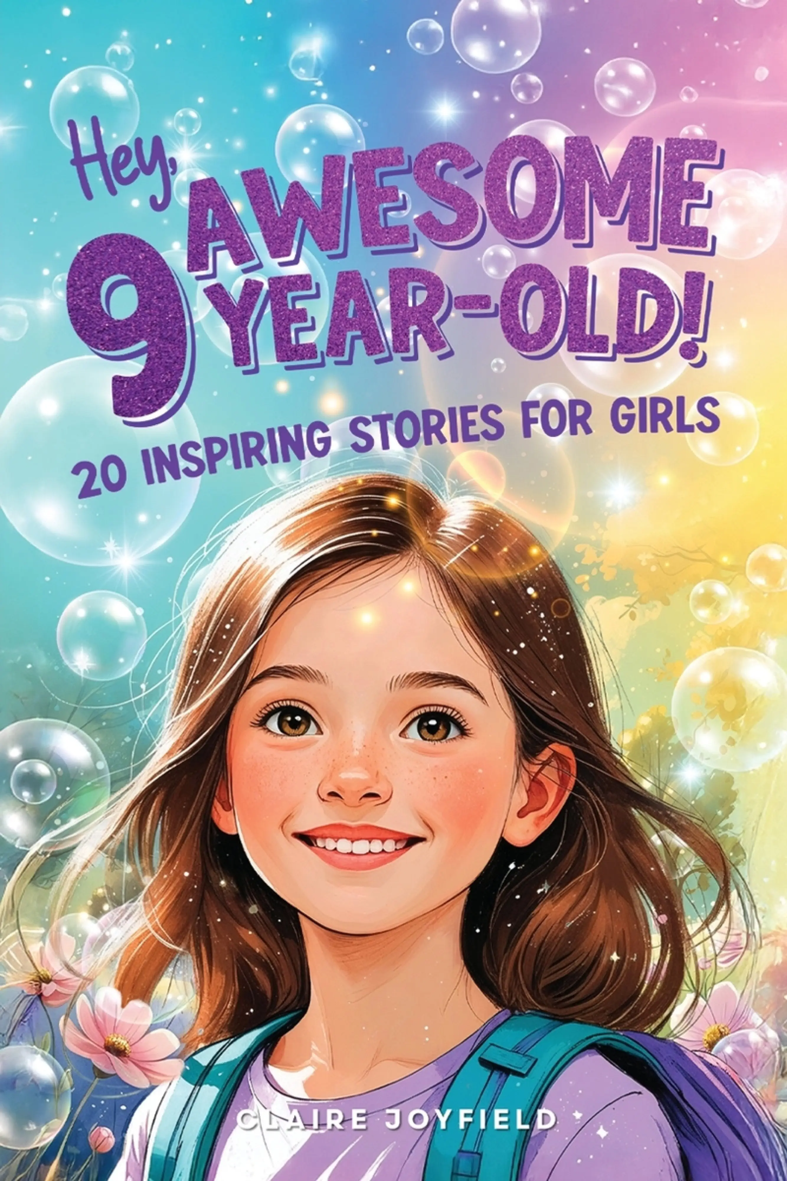 Hey Awesome 9-Year-Old! 20 Inspiring Stories for Girls: Heartwarming Tales of Confidence, Friendship, Kindness, Creativi
