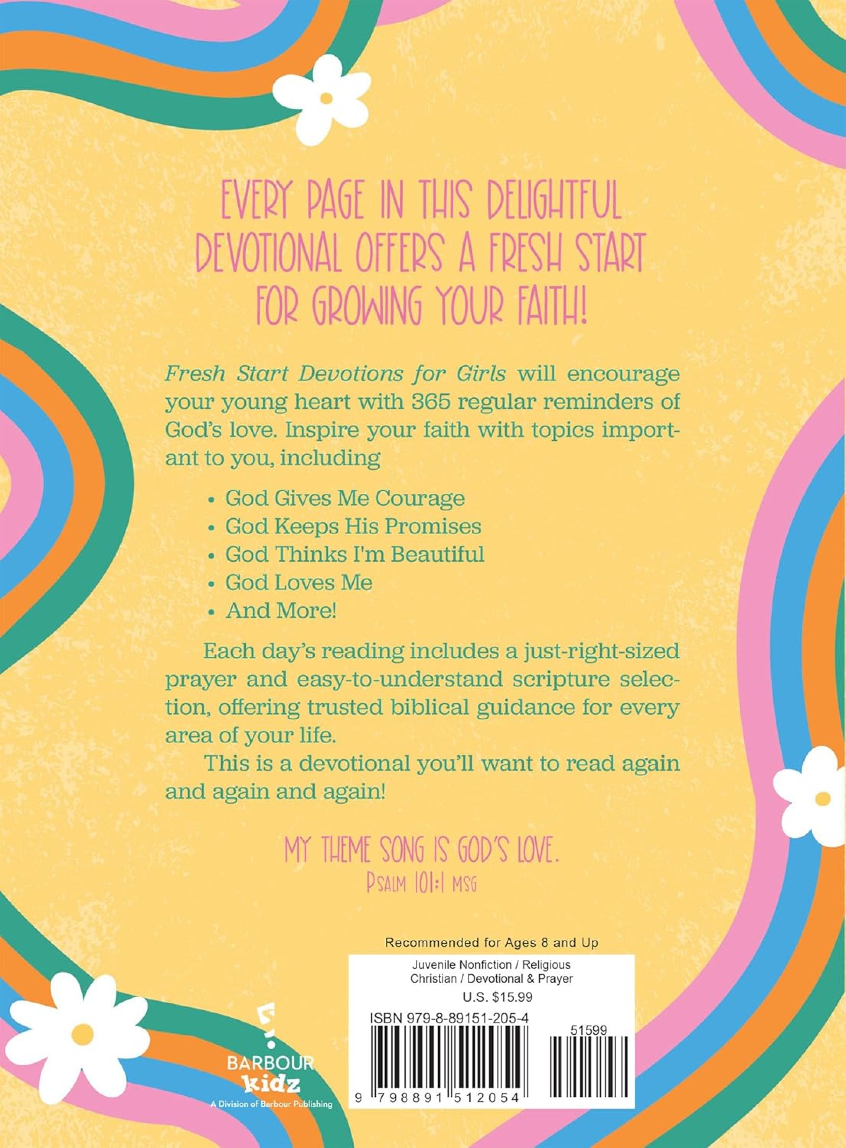 Fresh Start Devotions for Girls: Daily Inspiration