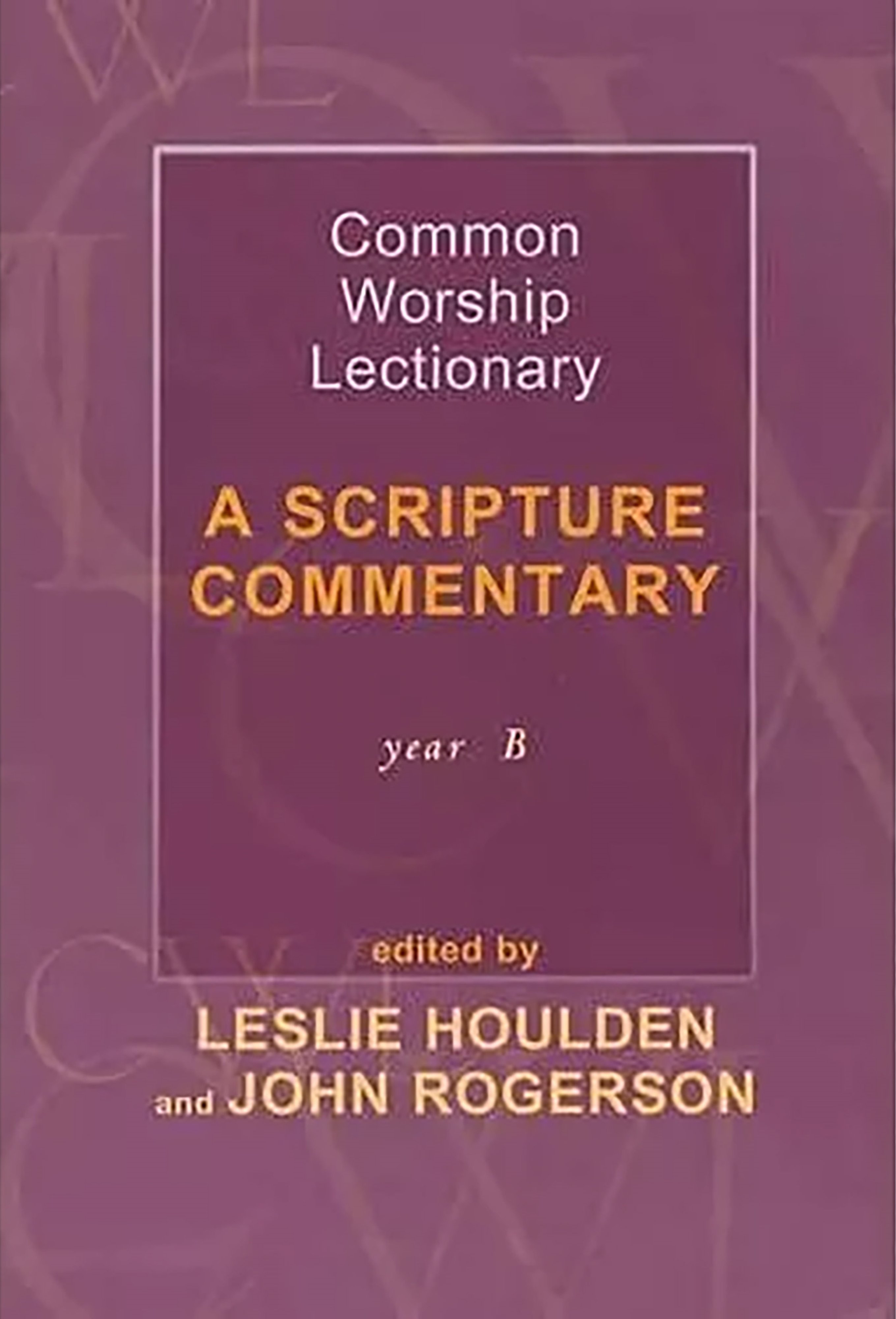 Common Worship Lectionary