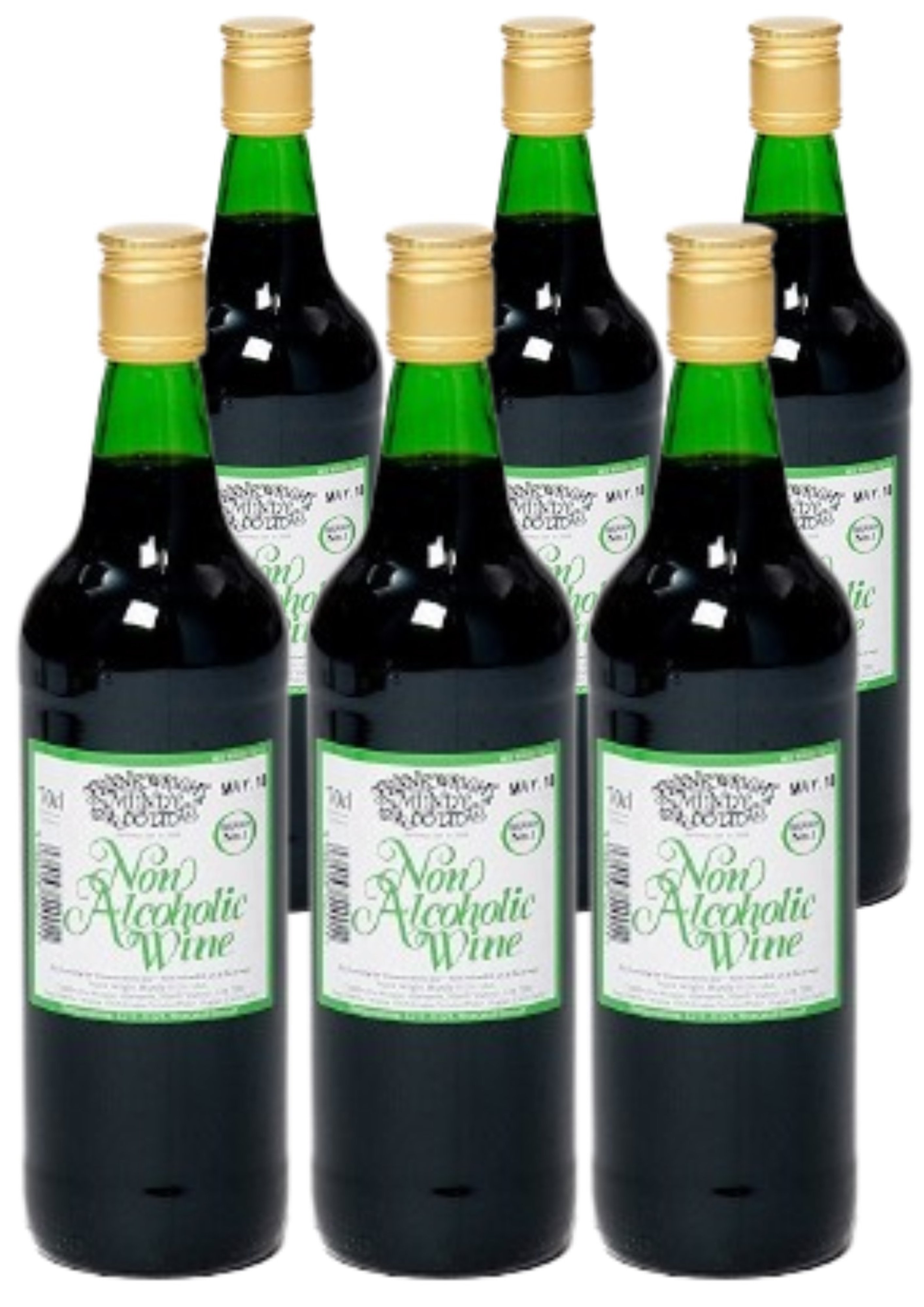 Pack of 6 Non-Alcoholic Communion Wine - Frank Wright Mundy Brand No.1 - Completely free of alcohol Pack of 6 Non-Alcoholic Communion Wine - Frank Wright Mundy Brand No.1 - Completely free of alcohol