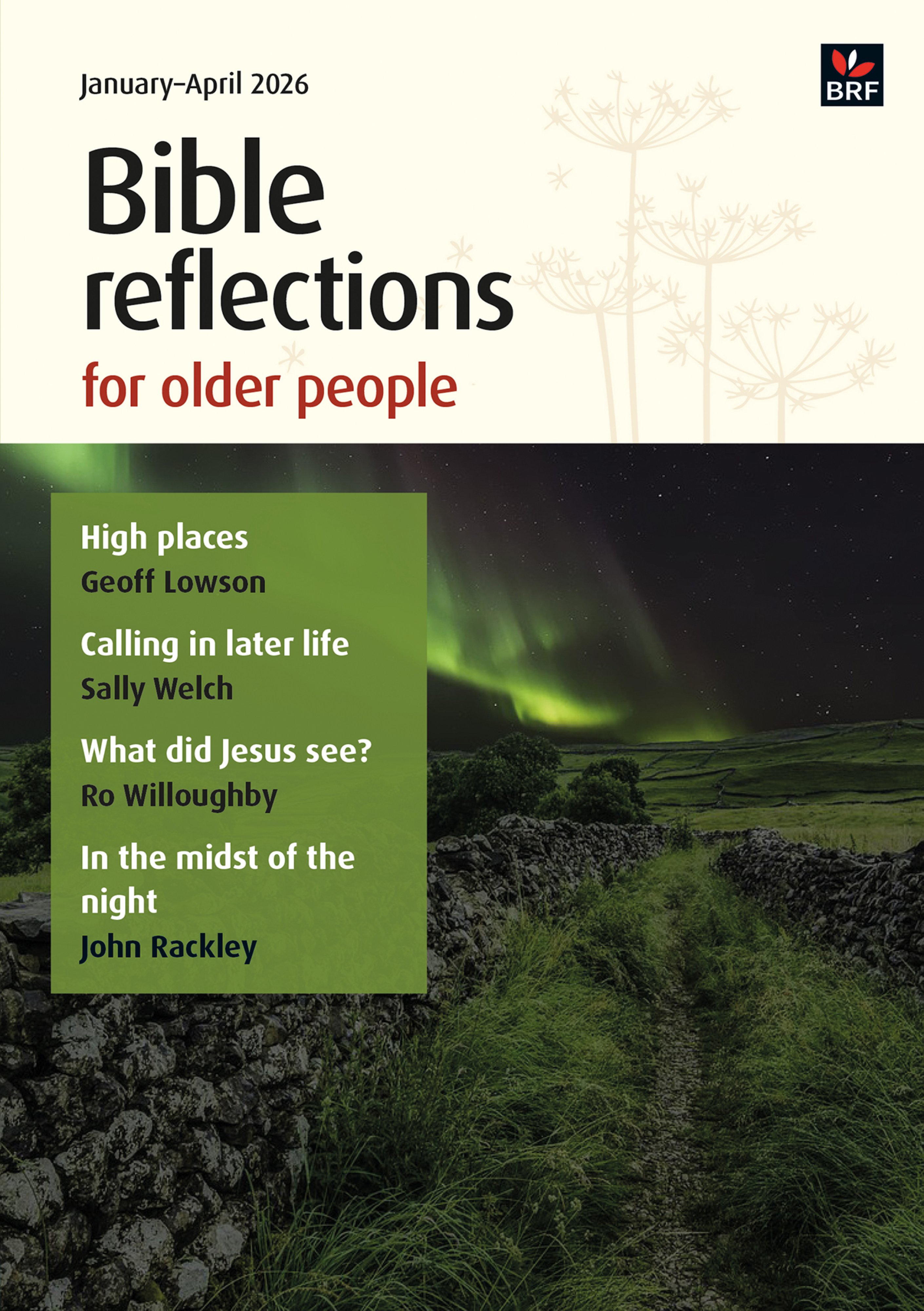 Bible Reflections for Older People January-April 2026
