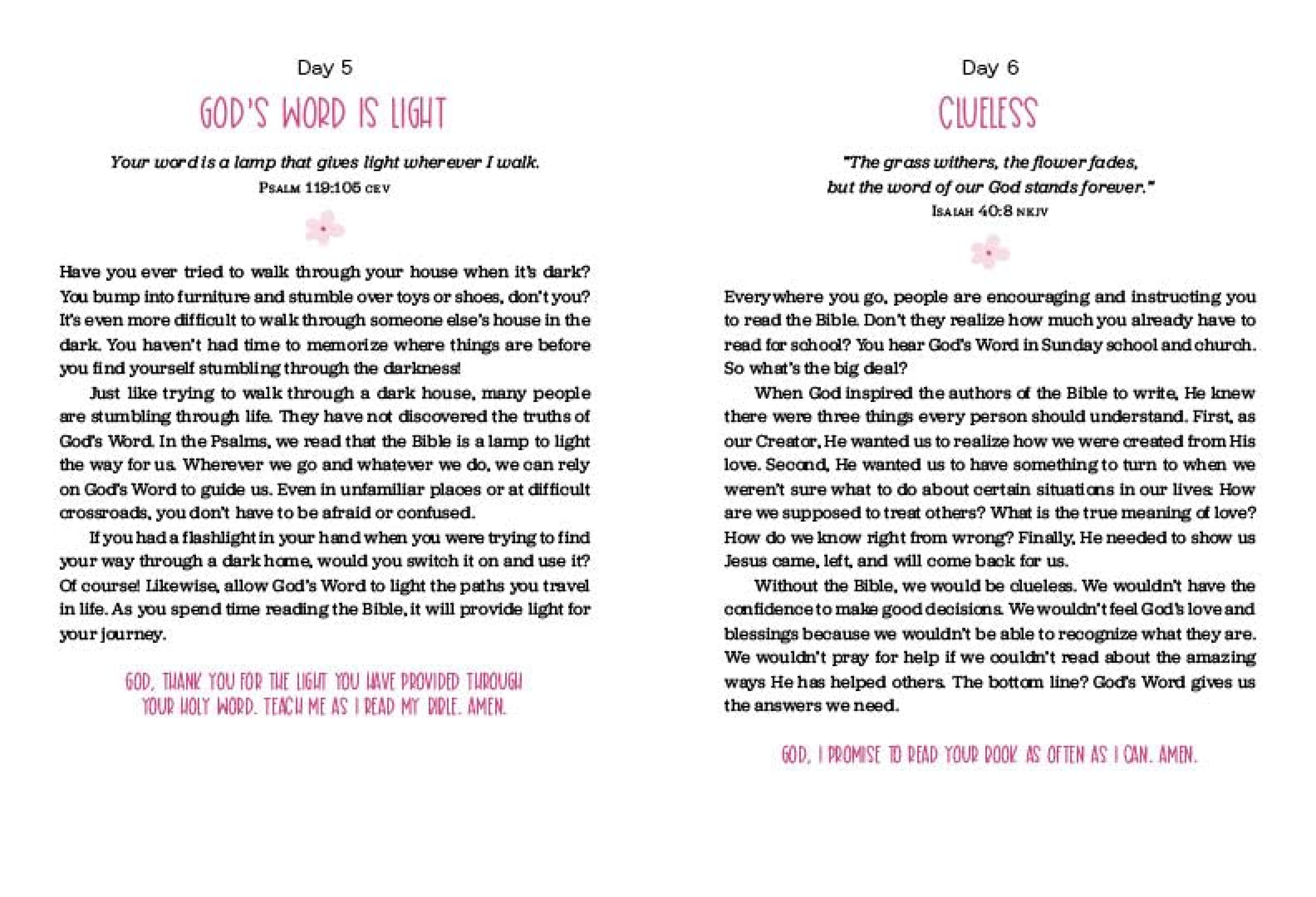 Fresh Start Devotions for Girls: Daily Inspiration