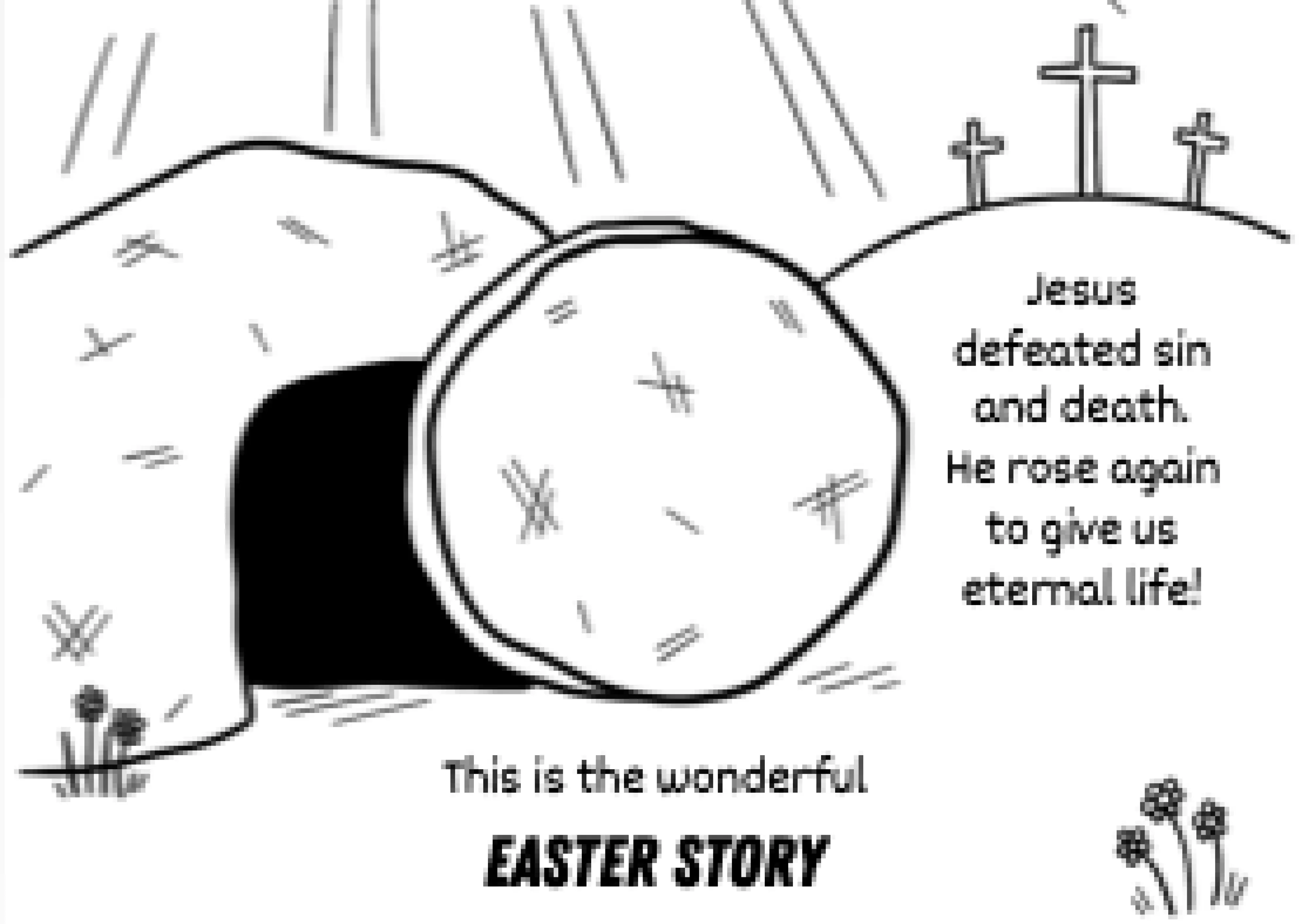 Easter Story Tract PDF download: Free Delivery when you spend £10 at ...