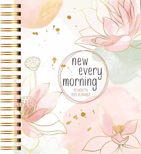 New Every Morning 12-Month 2025 Planner