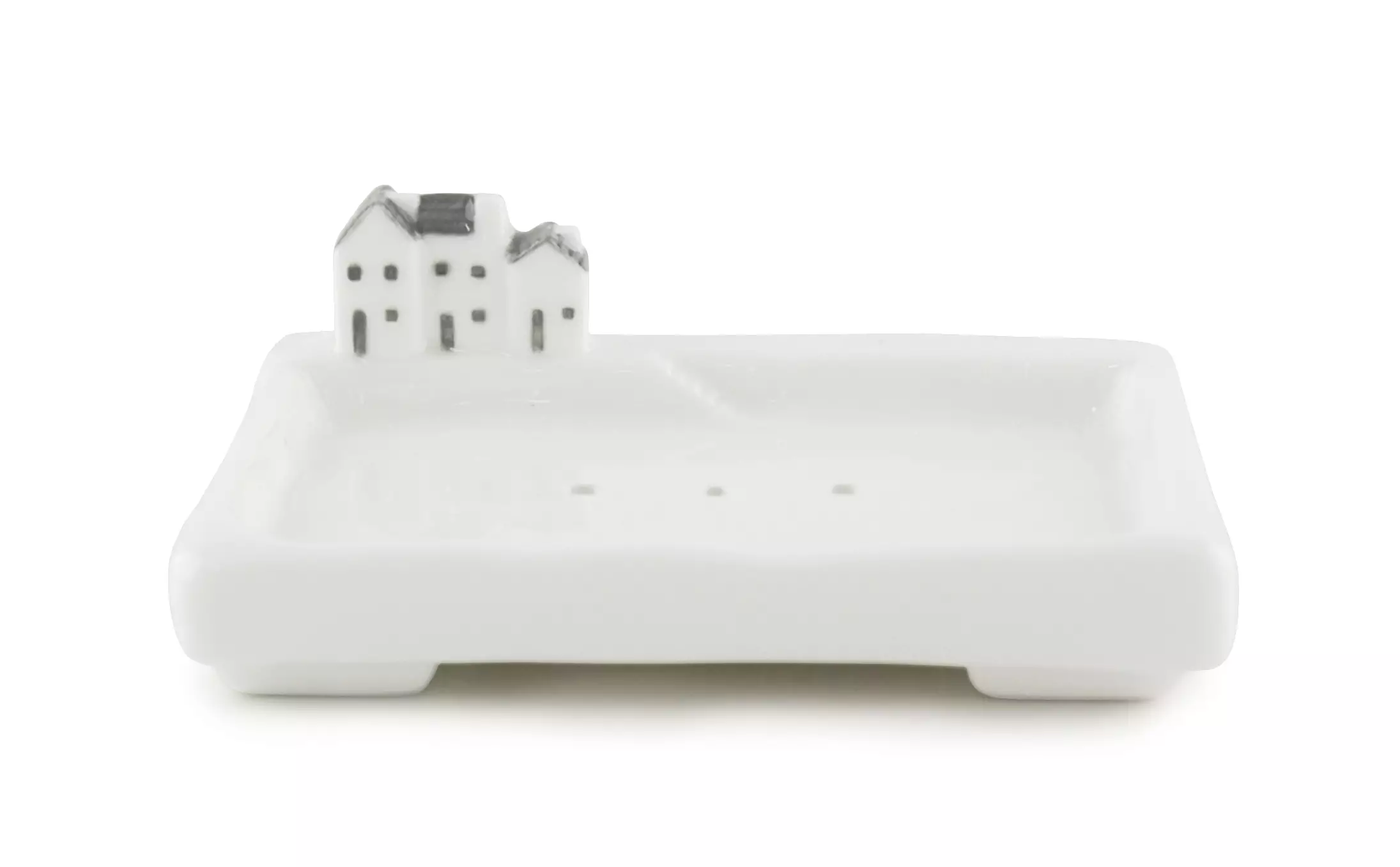 Soap dish with houses & steps Quayside