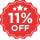 11% Off