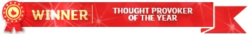 Winner of Thought Provoker of the Year